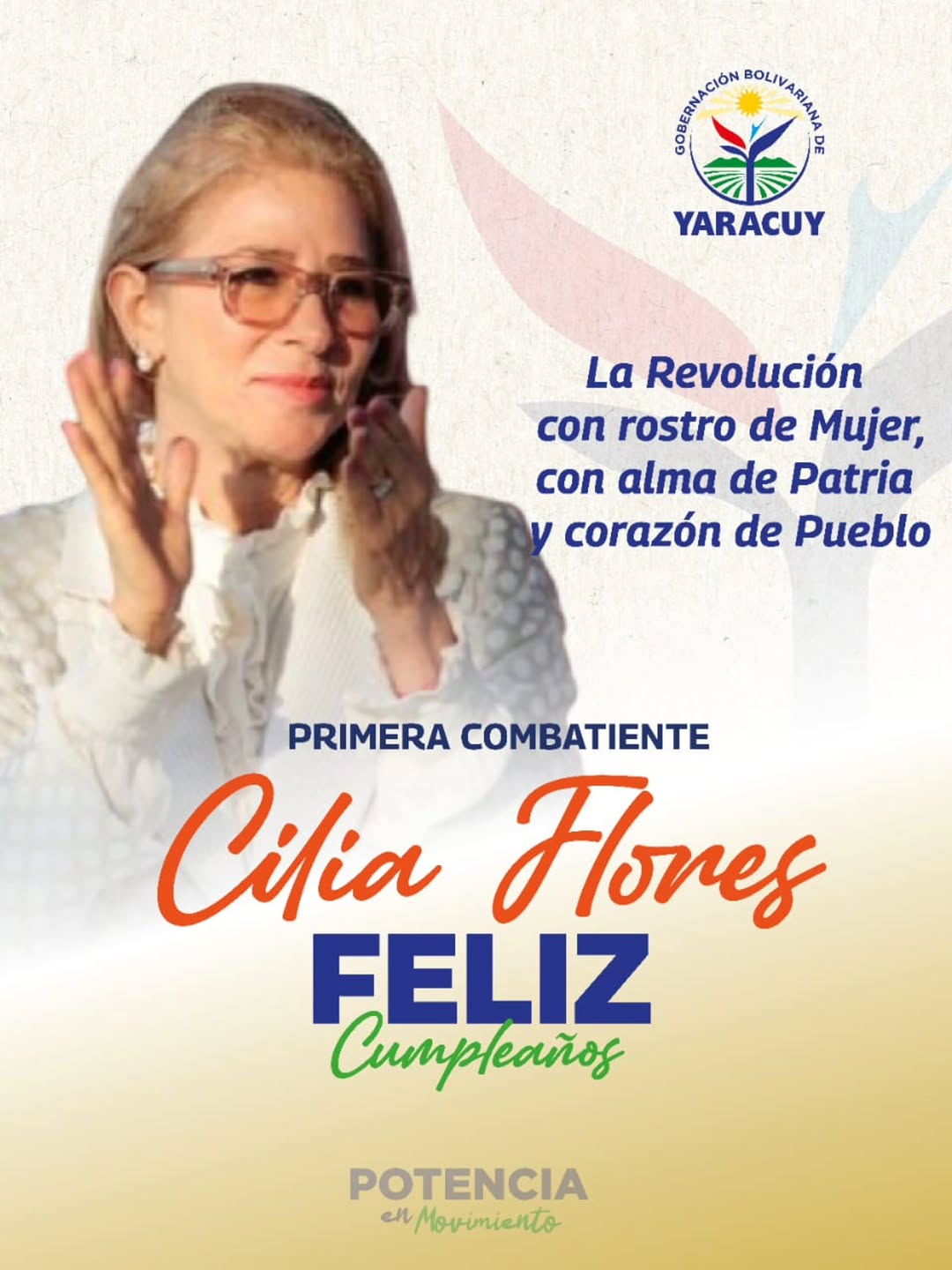 Feliz cumpleaños, Primera Combatiente..!!!

Desde Yaracuy, le enviamos un abrazo revolucionario llen...