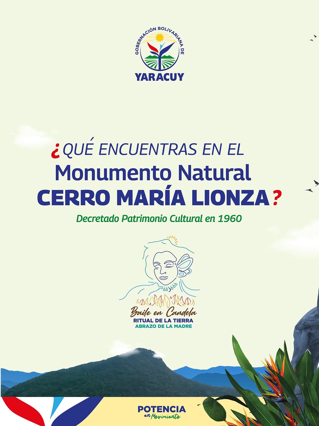 ⛰️ ¿Qué esconde el Cerro María Lionza en Yaracuy?

Este Monumento Natural y Patrimonio Cultural te i...