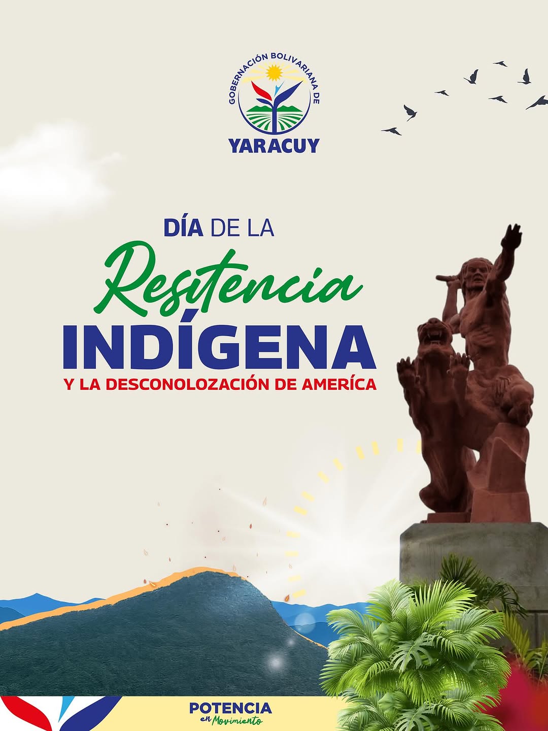 📅 12 de Octubre 
Día de la Resistencia Indígena
🌿 Honramos la fuerza, la espiritualidad y la sabid...