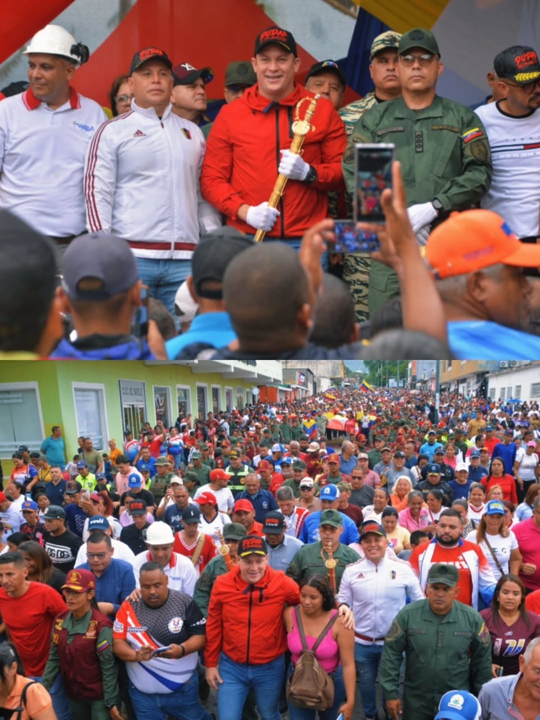 Las dificultades siempre encontrarán a un pueblo firme, dispuesto a defender con conciencia y coraje...