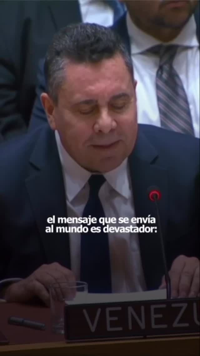 Venezuela presenta ante el Consejo de Seguridad de la ONU una firme denuncia sobre la agresión milit...