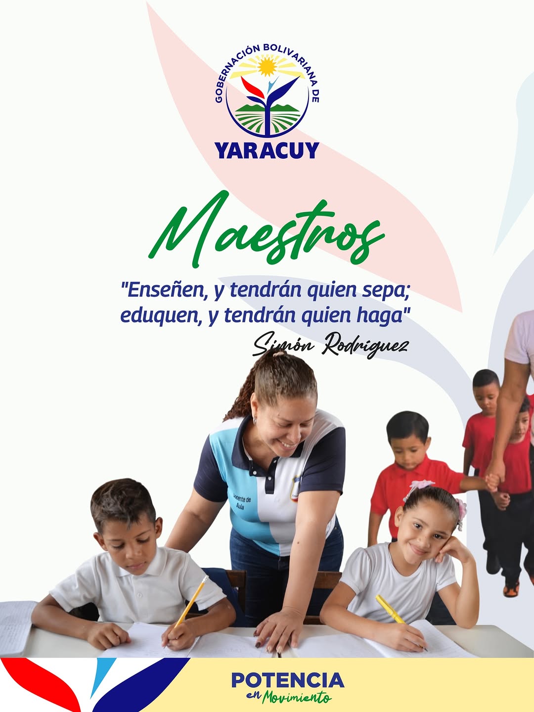 Hoy celebramos a nuestros más de 11.800 docentes que, con vocación y compromiso, forman más de 155.2...