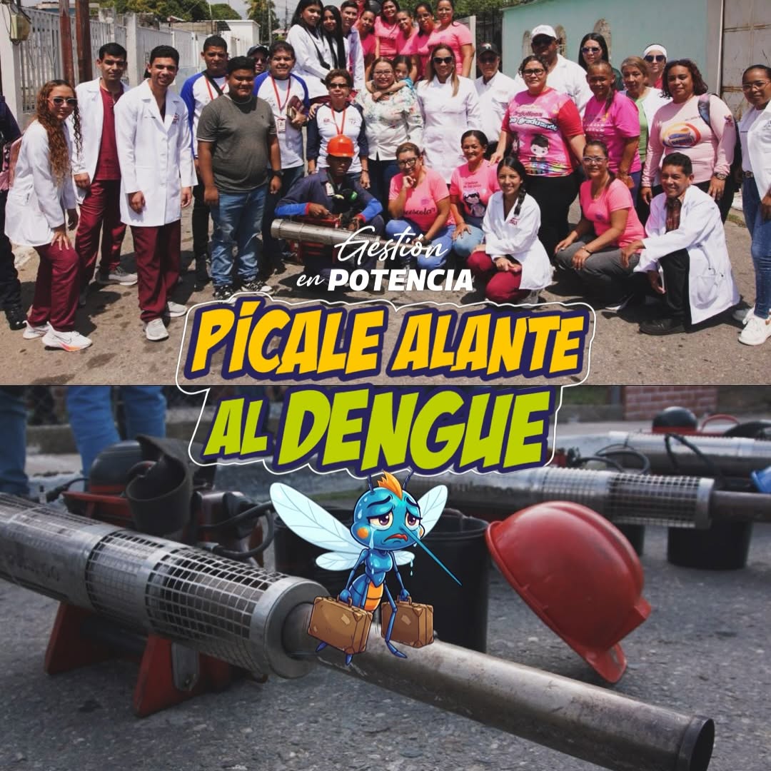 🦟 Yaracuy le “Pica Alante” al Dengue.

Con el firme objetivo de proteger la salud del pueblo, el Go...