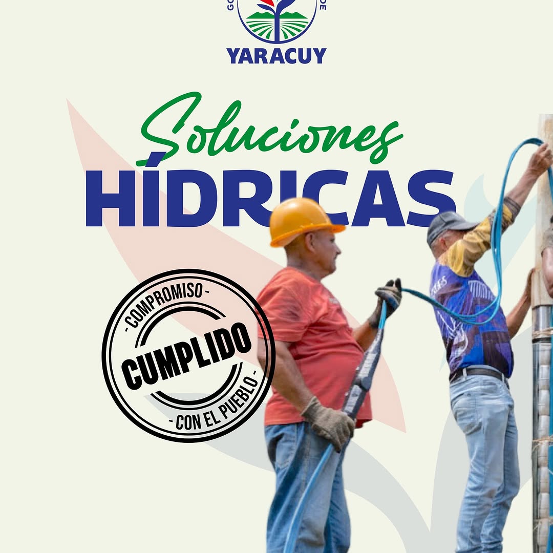 Palabras hechas acciones para el pueblo!!

Con la rehabilitación de los pozos de agua El Guayabo 1 y...
