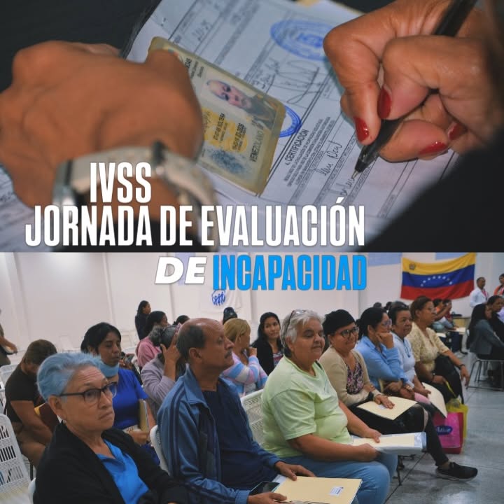 El Instituto Venezolano de los Seguros Sociales  Realizó una jornada de evaluación de incapacidad  a...
