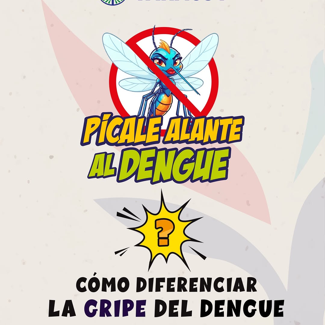 ¿Gripe o Dengue? 🦟 No te confundas, ¡aprende a diferenciarlos!

Saber identificar los síntomas a ti...